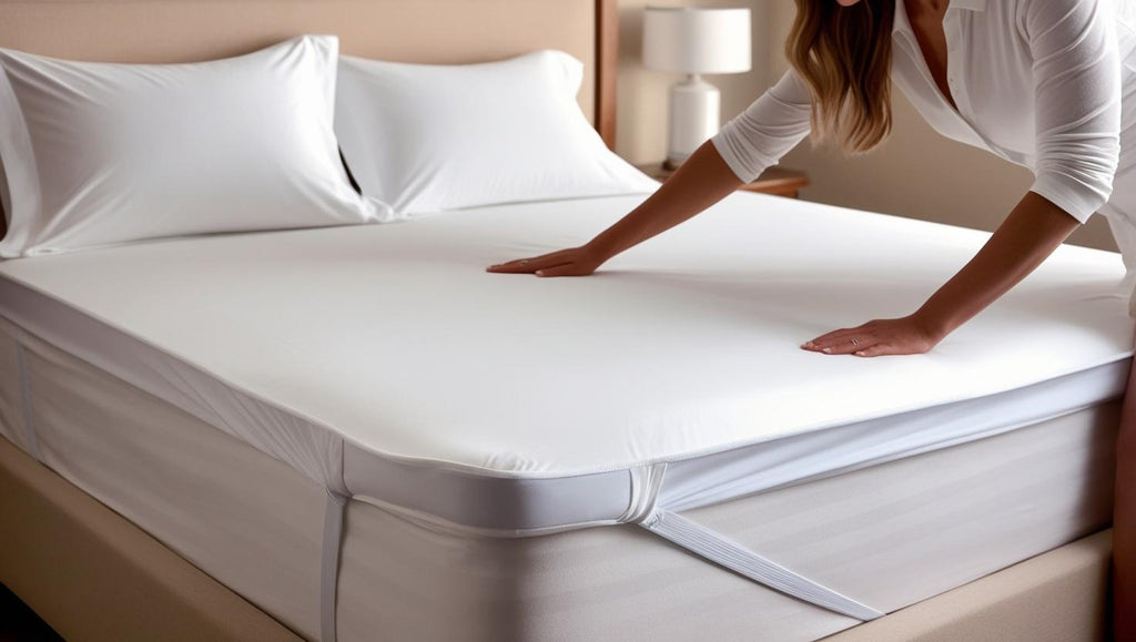 Why is it important to use a waterproof mattress protector?